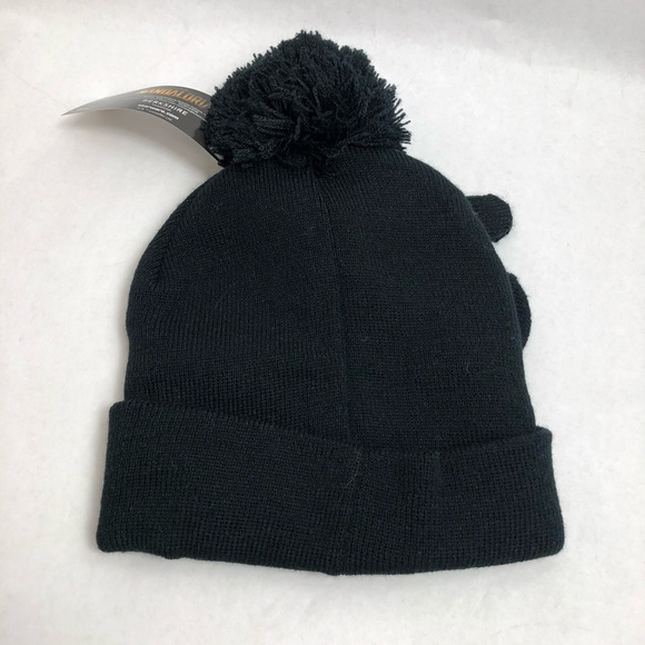 Star Wars The Mandalorian Black Hat and Mitten - Picture 3 of 6